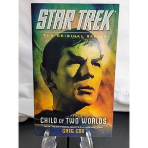 Star Trek Paperback Child of Two Worlds Greg Cox Sci-Fi Novel